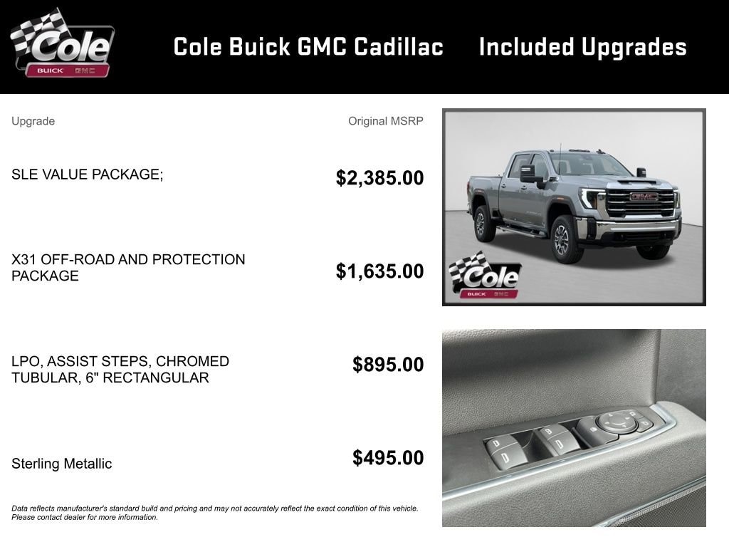 New 2026 GMC Sierra 2500 HD SLE Truck