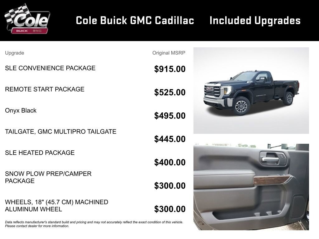 New 2025 GMC Sierra 2500 HD SLE Truck