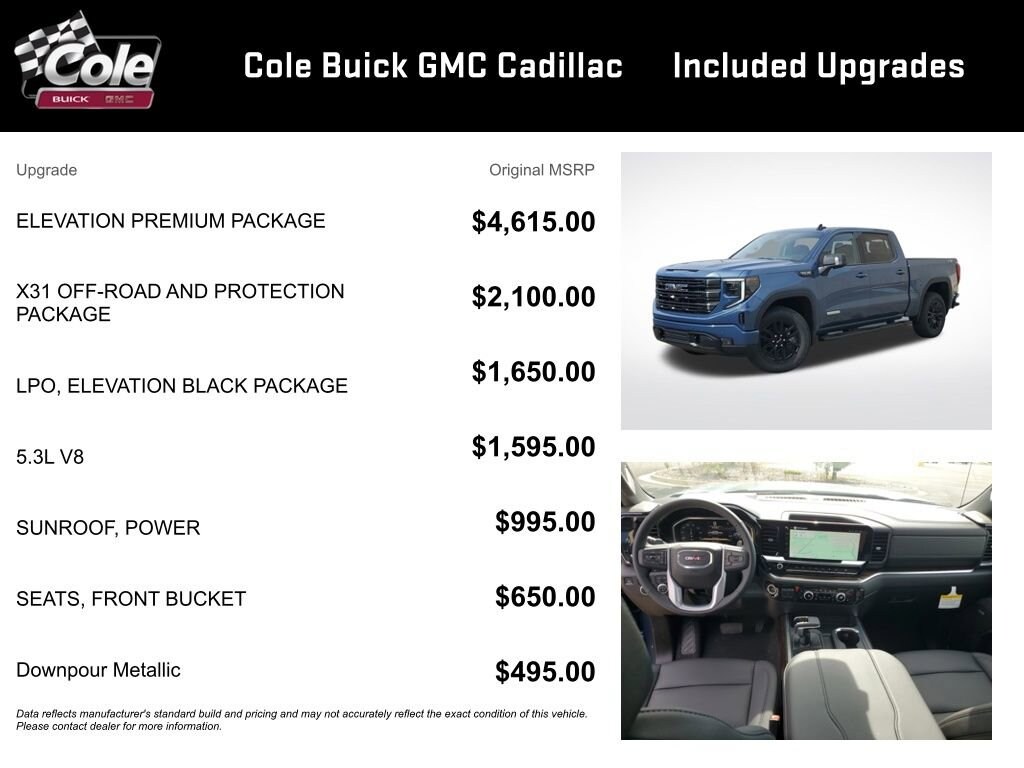 New 2026 GMC Sierra 1500 Elevation Truck