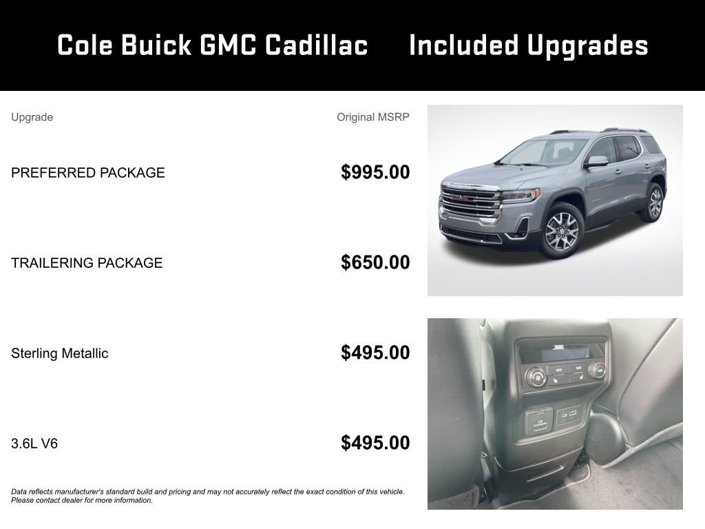 Certified 2023 GMC Acadia SLT SUV