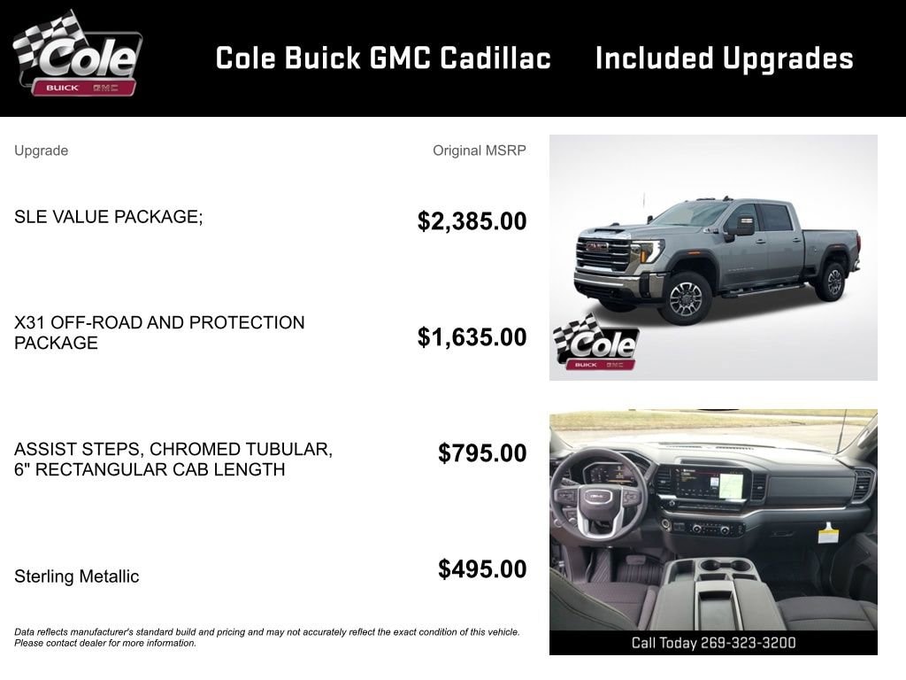 New 2026 GMC Sierra 2500 HD SLE Truck