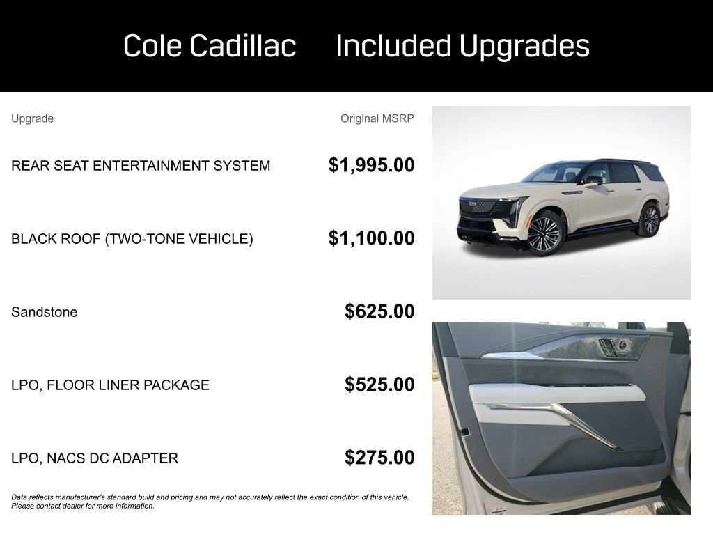 New 2026 CADILLAC ESCALADE IQL Sport SUV