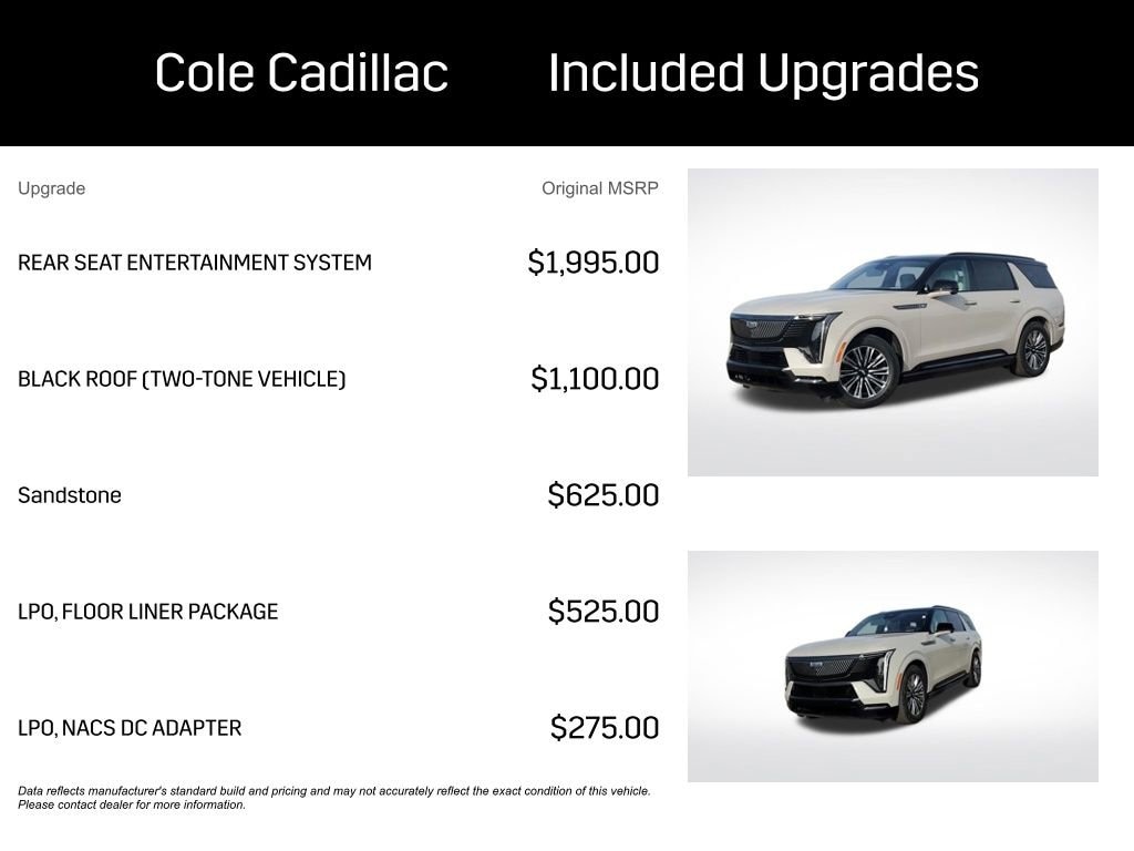 New 2026 CADILLAC ESCALADE IQL Sport SUV