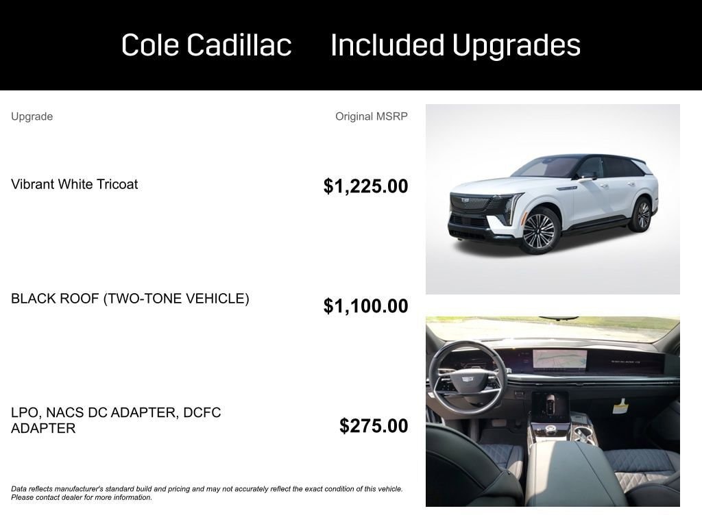 New 2026 CADILLAC ESCALADE IQ Sport SUV