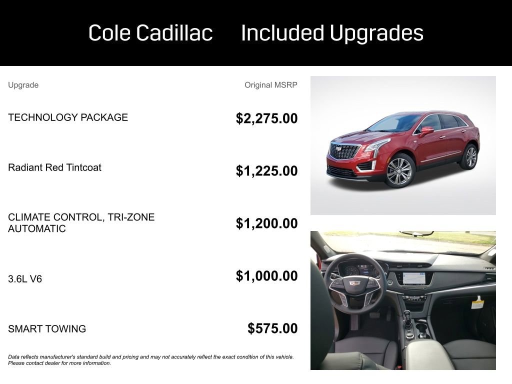 New 2025 CADILLAC XT5 Premium Luxury SUV