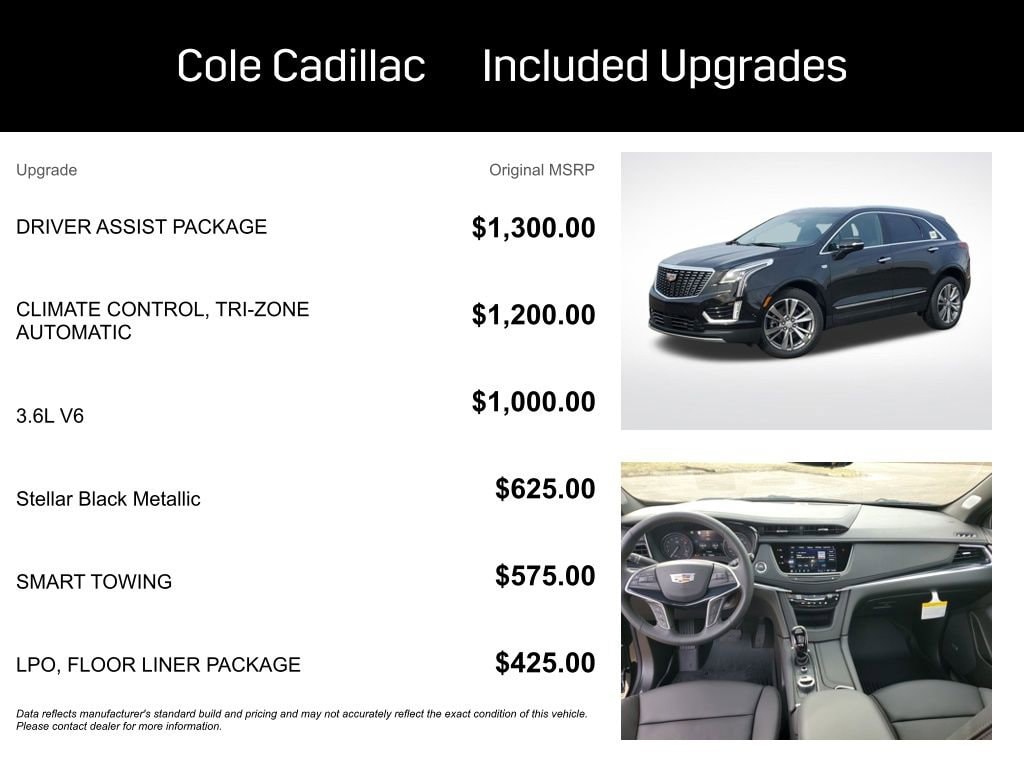 New 2026 CADILLAC XT5 Premium Luxury SUV