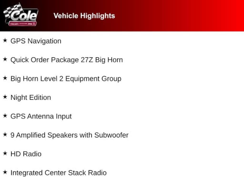 New 2026 Ram 1500 BIG HORN CREW CAB 4X4 5'7 BOX Pickup