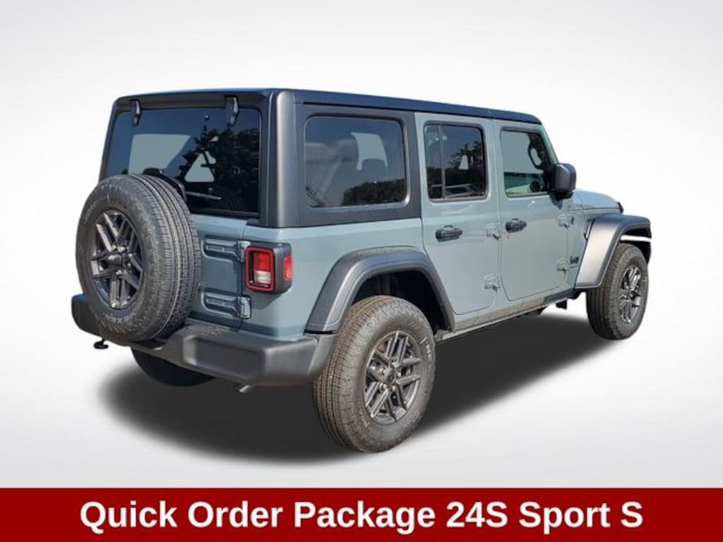 New 2025 Jeep Wrangler 4-DOOR SPORT S Sport Utility