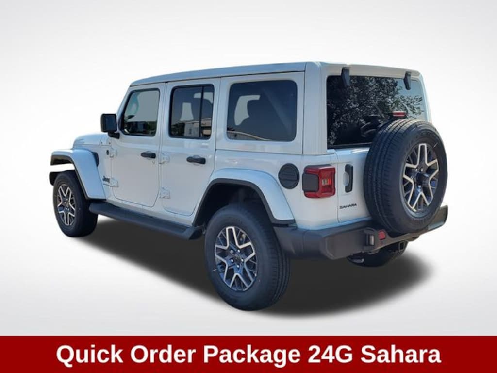 New 2025 Jeep Wrangler 4-DOOR SAHARA Sport Utility