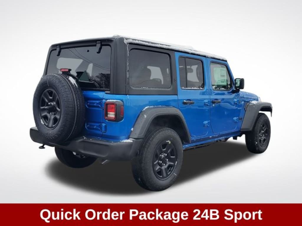 New 2026 Jeep Wrangler 4-DOOR SPORT Sport Utility