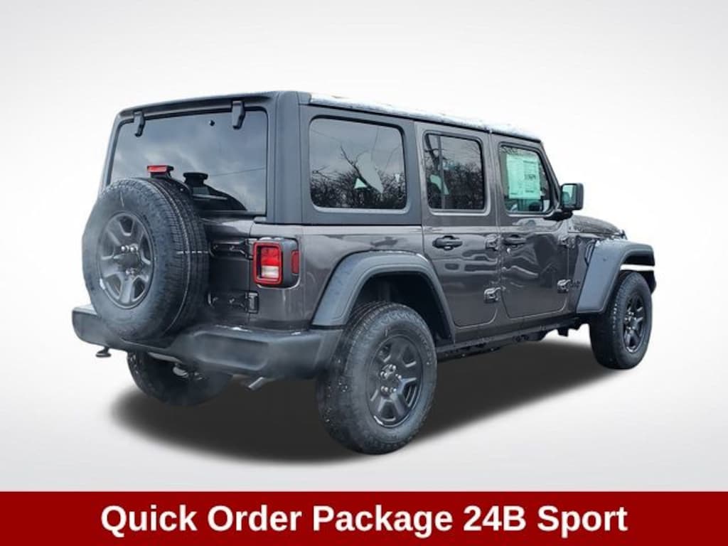 New 2026 Jeep Wrangler 4-DOOR SPORT Sport Utility
