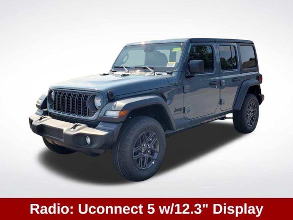 New 2025 Jeep Wrangler 4-DOOR SPORT S Sport Utility