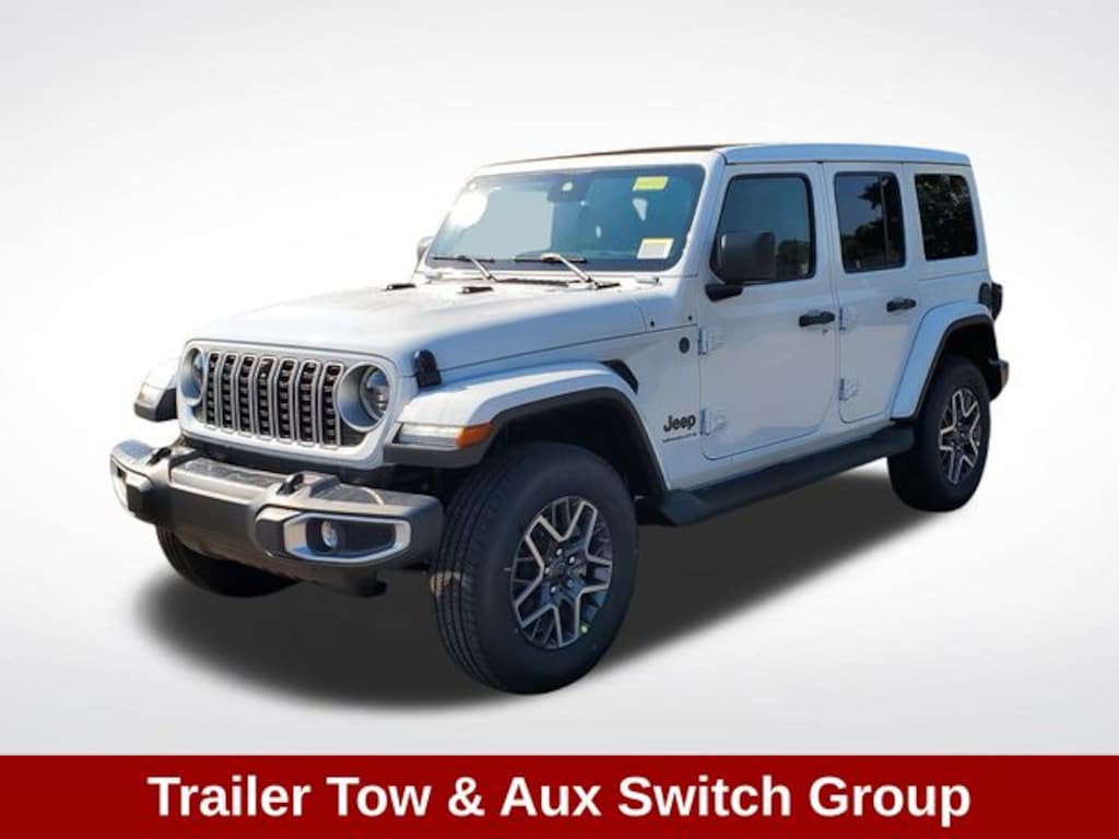 New 2025 Jeep Wrangler 4-DOOR SAHARA Sport Utility