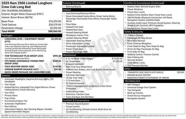 2025 RAM Ram 2500 Pickup Limited - Photo 44