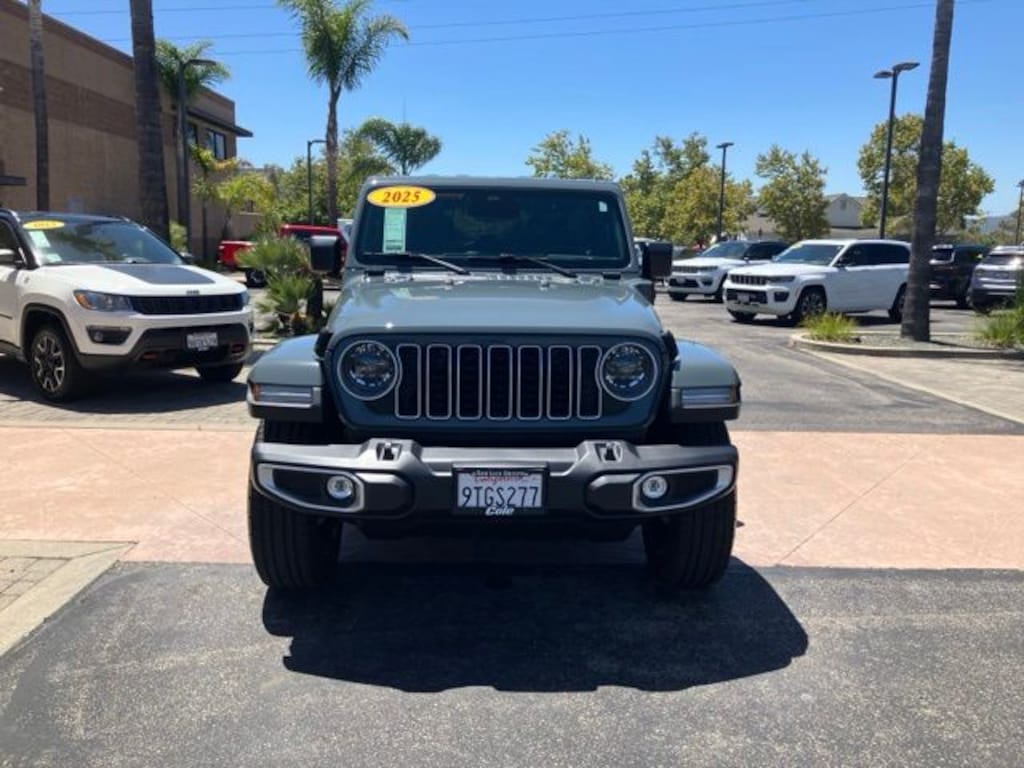 Certified 2025 Jeep Wrangler 4xe Sahara SUV