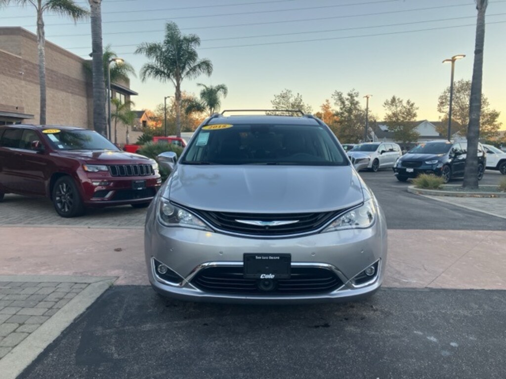 Used 2018 Chrysler Pacifica Hybrid Limited Van Passenger Van