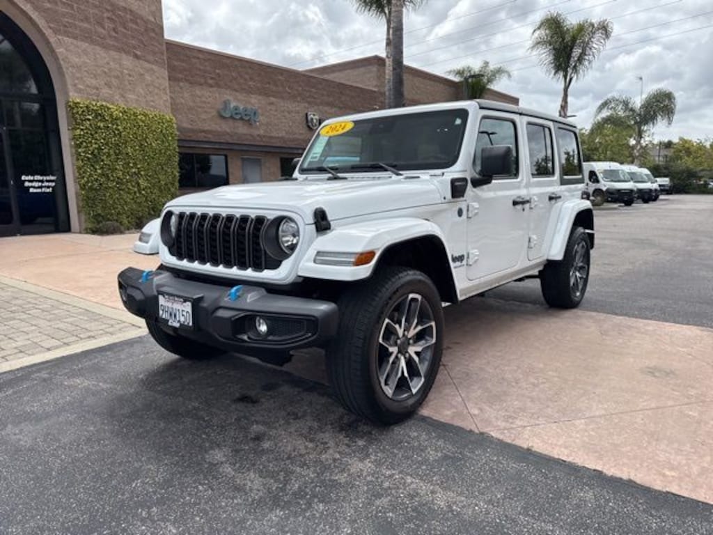 Used 2024 Jeep Wrangler 4xe Sport SUV