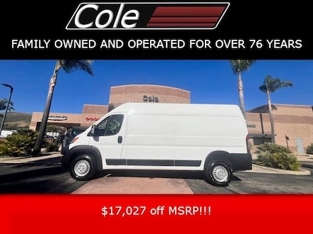 2025 Ram ProMaster 3500 High Roof Van Cargo Van