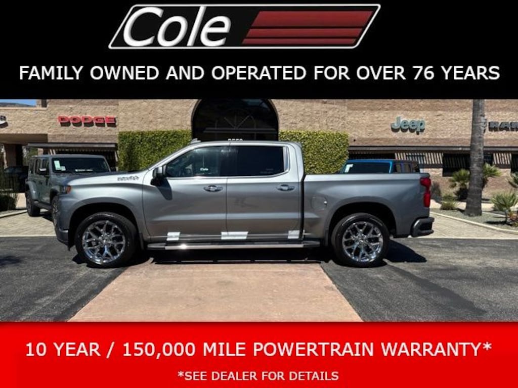 Used 2020 Chevrolet Silverado 1500 High Country Truck Crew Cab