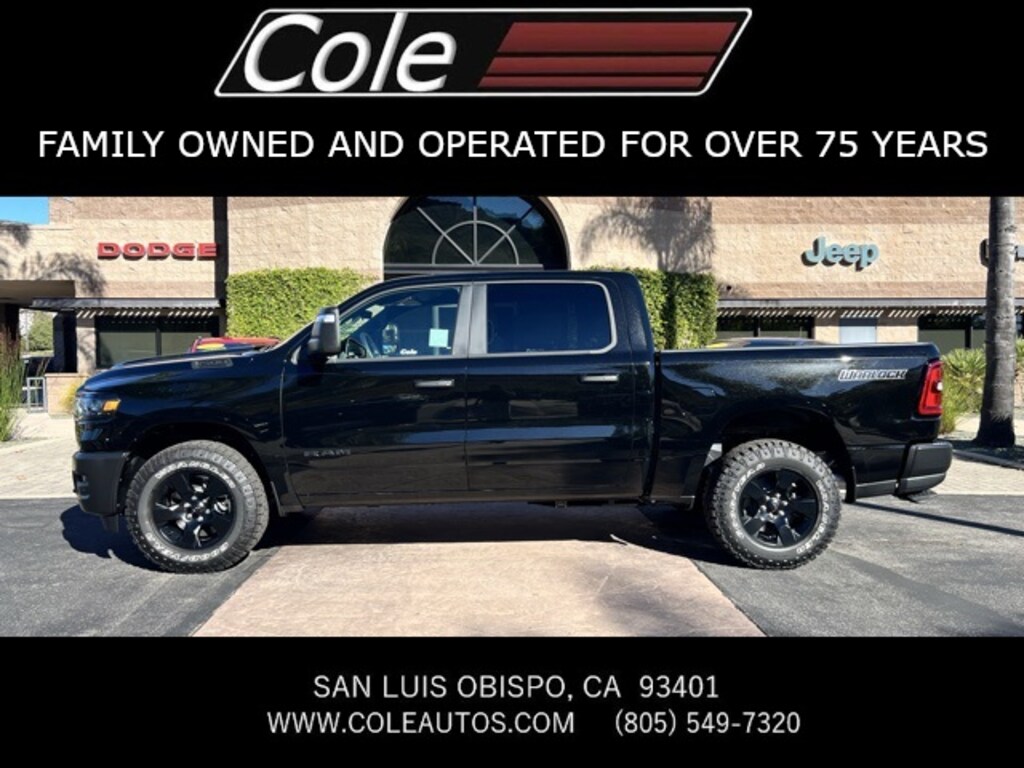 New 2026 Ram 1500 WARLOCK CREW CAB 4X4 5'7 BOX Pickup