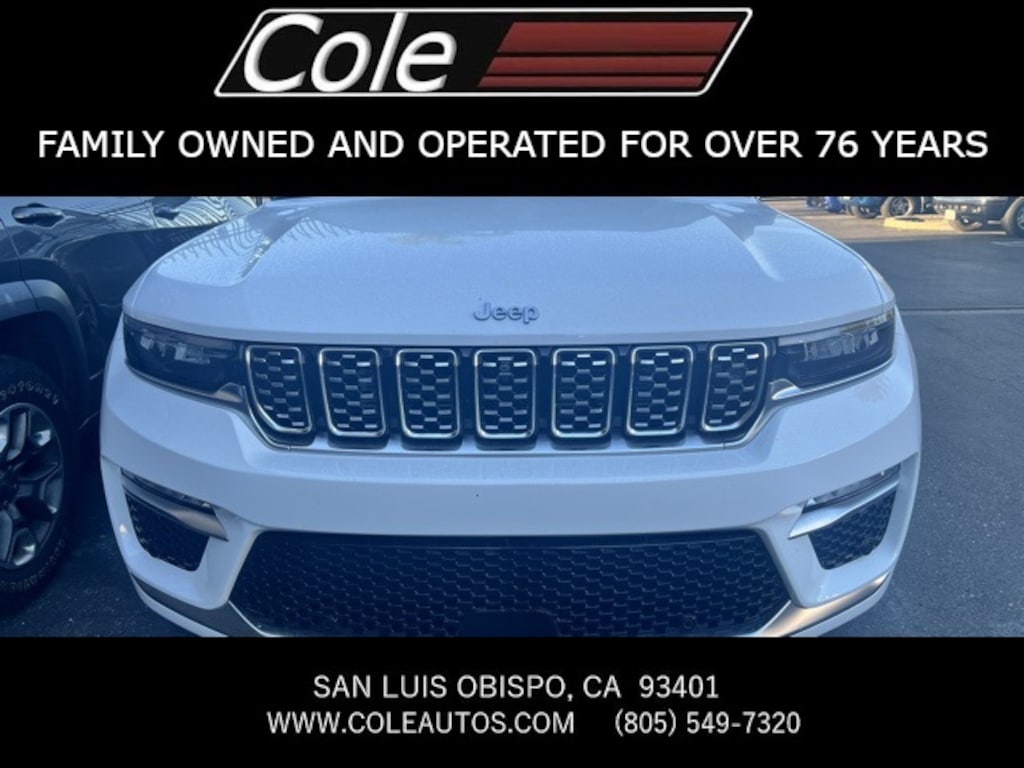 Used 2022 Jeep Grand Cherokee 4xe Summit SUV