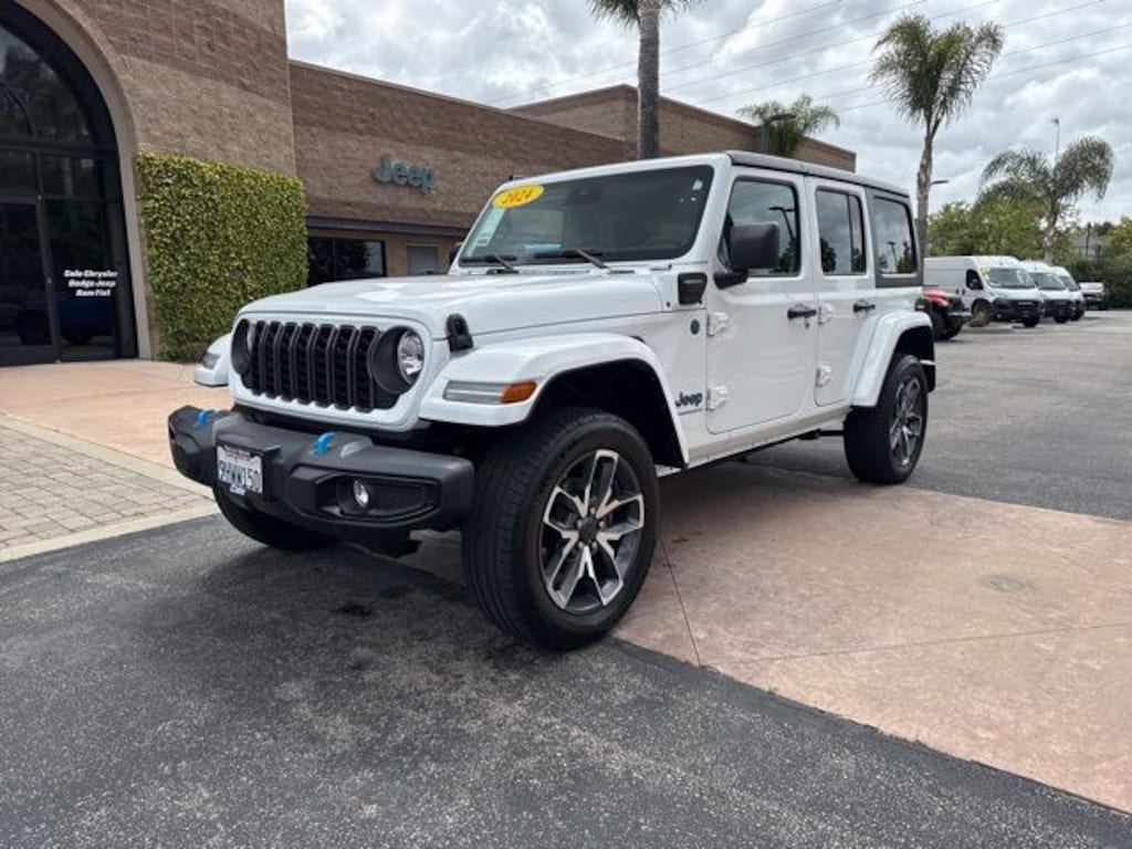Used 2024 Jeep Wrangler 4xe Sport SUV