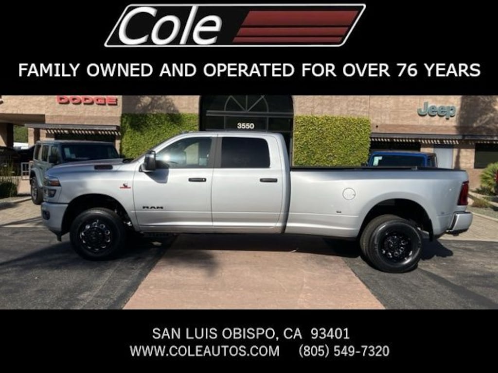 New 2026 Ram 3500 BIG HORN CREW CAB 4X4 8' BOX Pickup
