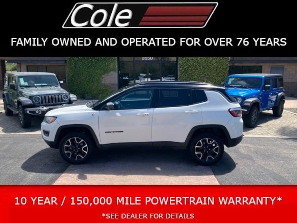 Used 2021 Jeep Compass Trailhawk SUV