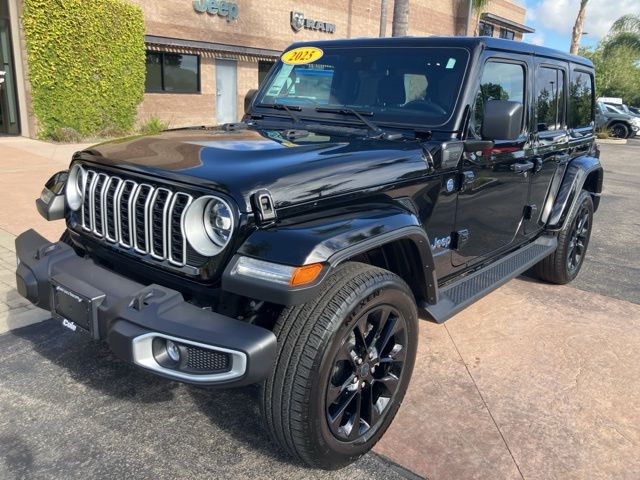 Used 2025 Jeep Wrangler 4xe Sahara 4XE with VIN 1C4RJXP68SW579424 for sale in San Luis Obispo, CA