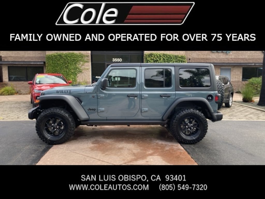 New 2026 Jeep Wrangler 4-DOOR WILLYS Sport Utility