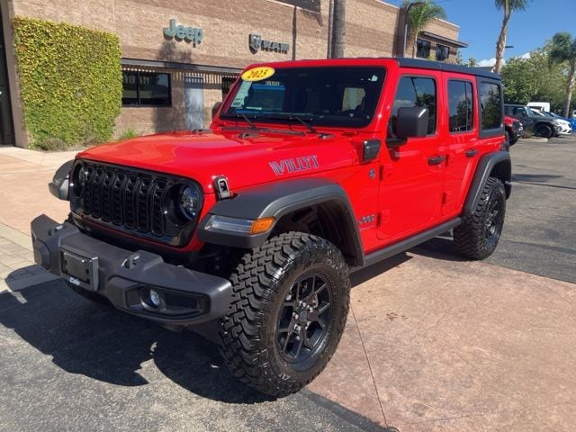 Used 2025 Jeep Wrangler 4xe Willys 4XE with VIN 1C4RJXN64SW585952 for sale in San Luis Obispo, CA