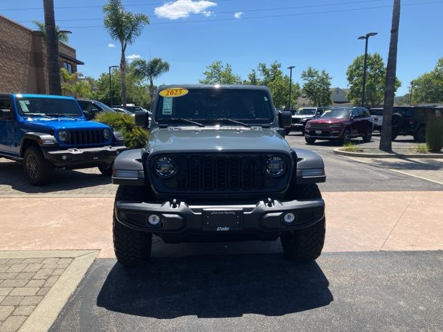 Used 2025 Jeep Wrangler 4xe Willys 4XE with VIN 1C4RJXN6XSW578598 for sale in San Luis Obispo, CA