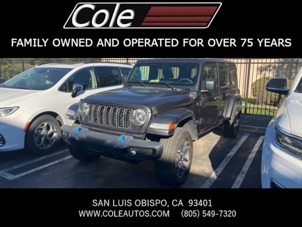 Used 2024 Jeep Wrangler 4xe Sport SUV