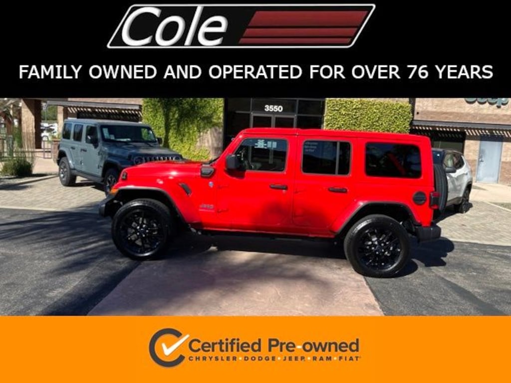 Certified 2025 Jeep Wrangler 4xe Sahara SUV