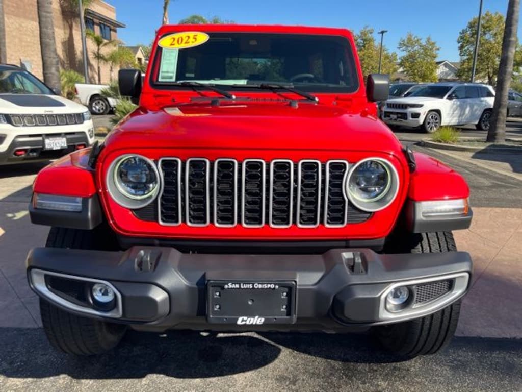 Certified 2025 Jeep Wrangler 4xe Sahara SUV