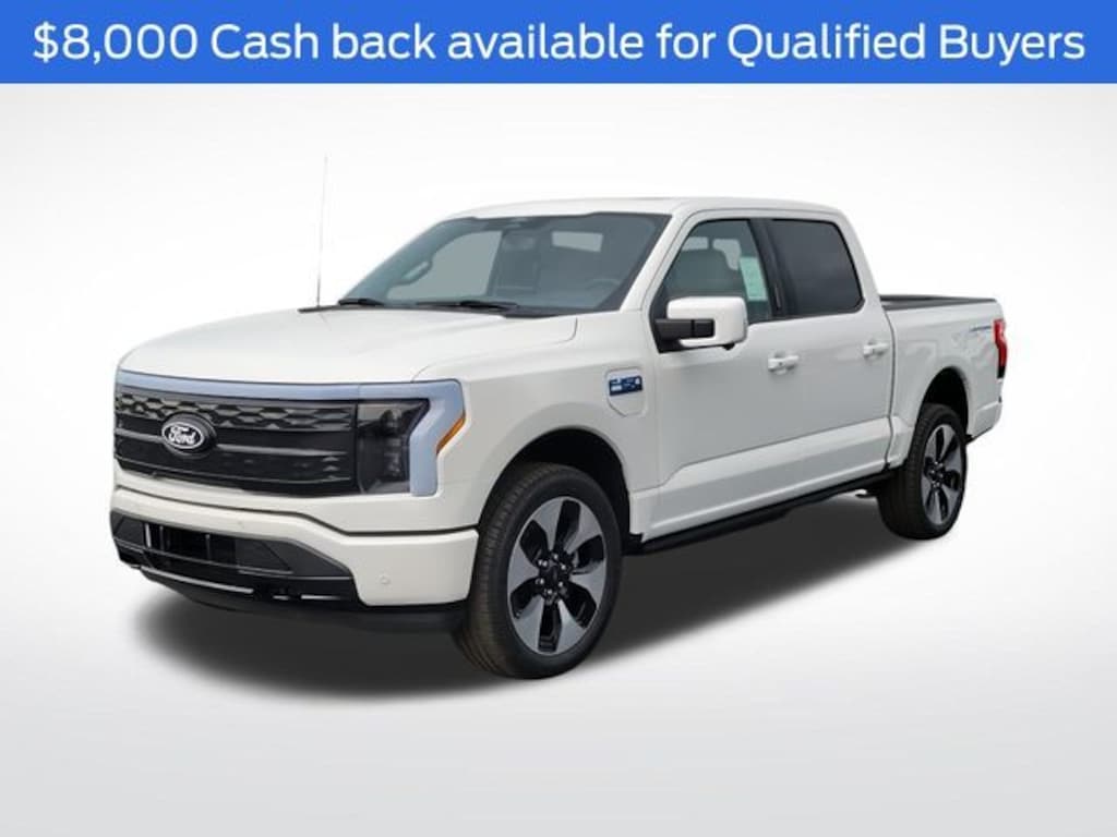 New 2025 Ford F-150 Lightning Platinum Truck
