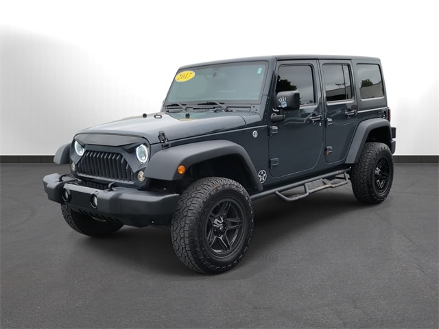 Used 2017 Jeep Wrangler Unlimited Willys Wheeler with VIN 1C4BJWDG6HL547462 for sale in Coldwater, MI