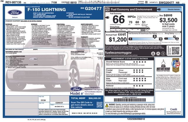 2025 Ford F-150 Lightning Platinum - Photo 4