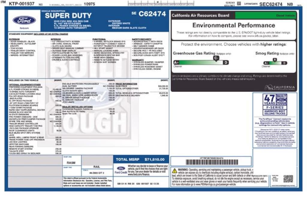 New 2025 Ford F-250 XLT Truck