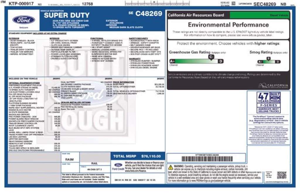 New 2025 Ford F-350 XL Truck