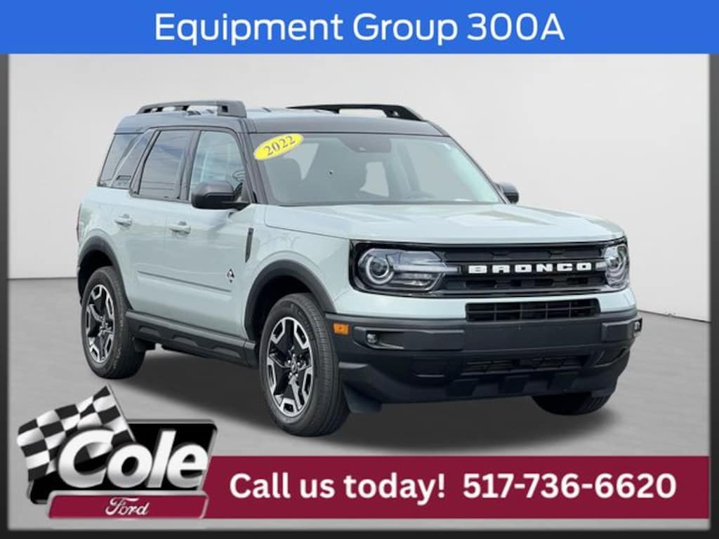 Certified 2022 Ford Bronco Sport Outer Banks SUV