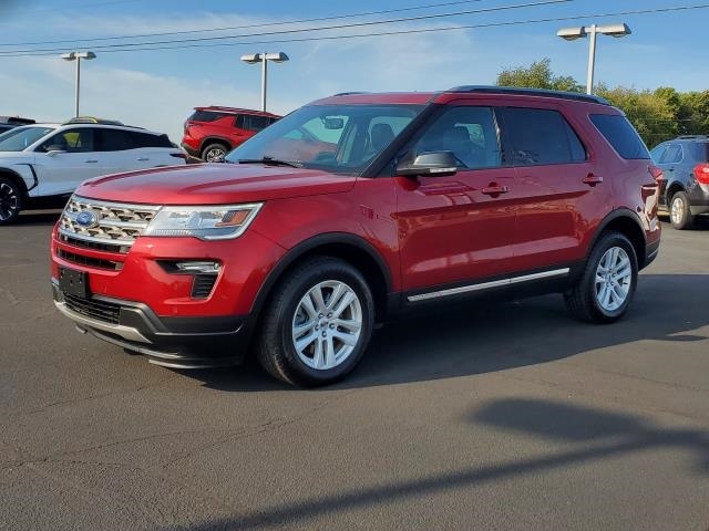 Used 2018 Ford Explorer XLT with VIN 1FM5K8D84JGB70252 for sale in Schoolcraft, MI