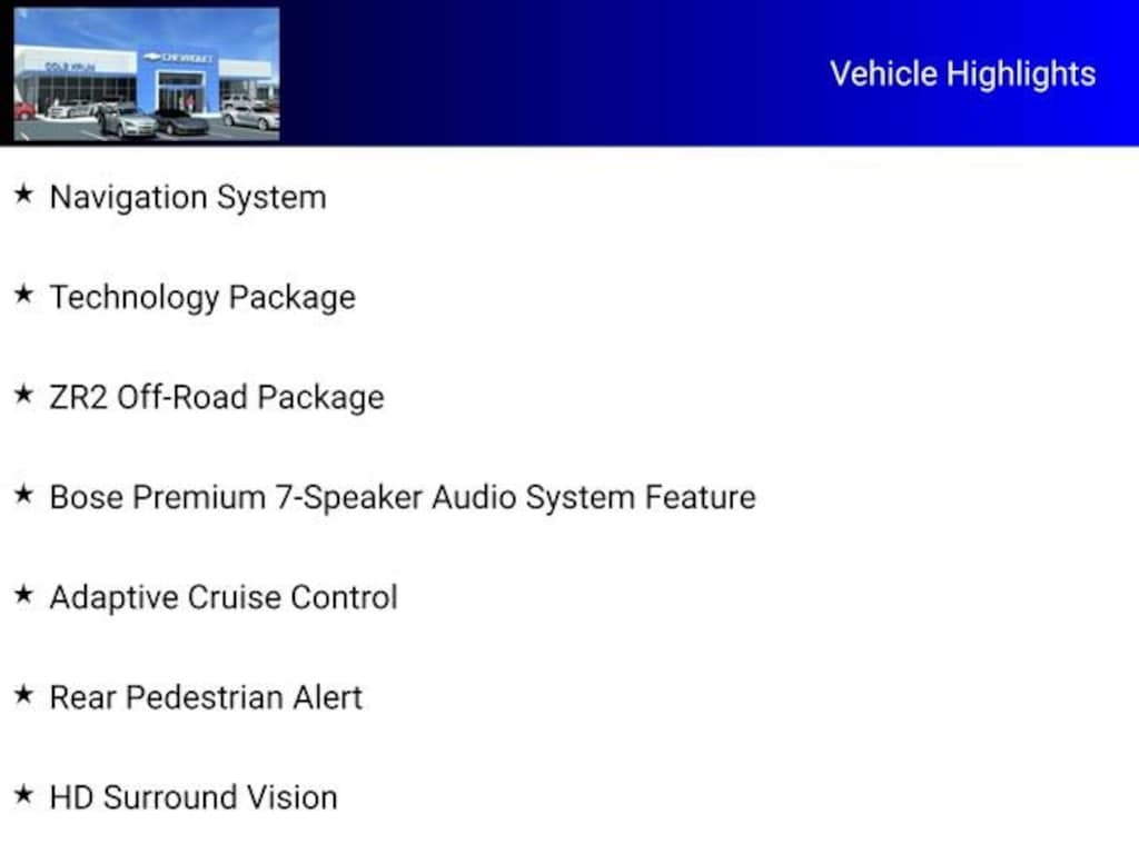 New 2026 Chevrolet Colorado ZR2 Truck