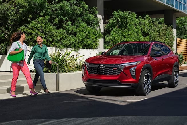 Red 2024 Chevy Trax