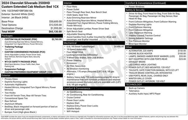 2024 Chevrolet Silverado 2500HD Custom - Photo 46