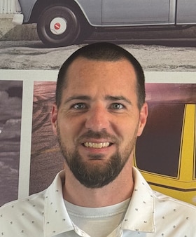 Staff member Aaron White from 6462afc5fab7