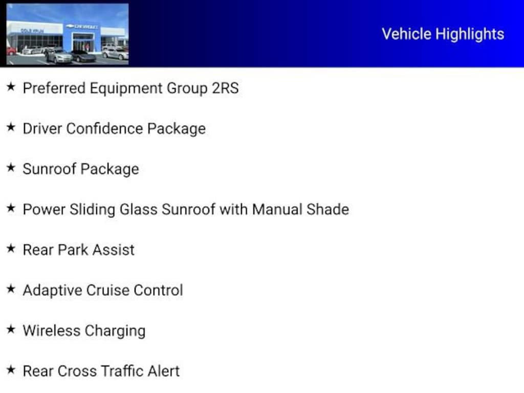 New 2026 Chevrolet Trax 2RS SUV