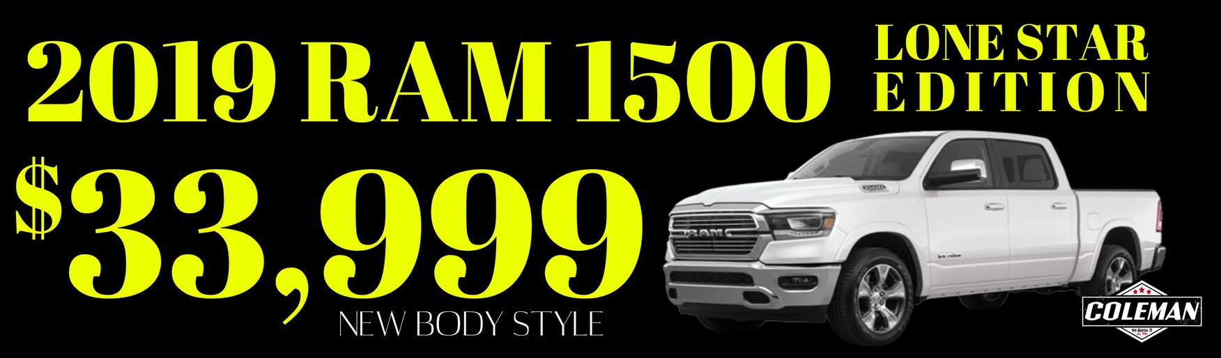 New Boston Coleman New & Used RAM Trucks, Jeep and Dodge Cars