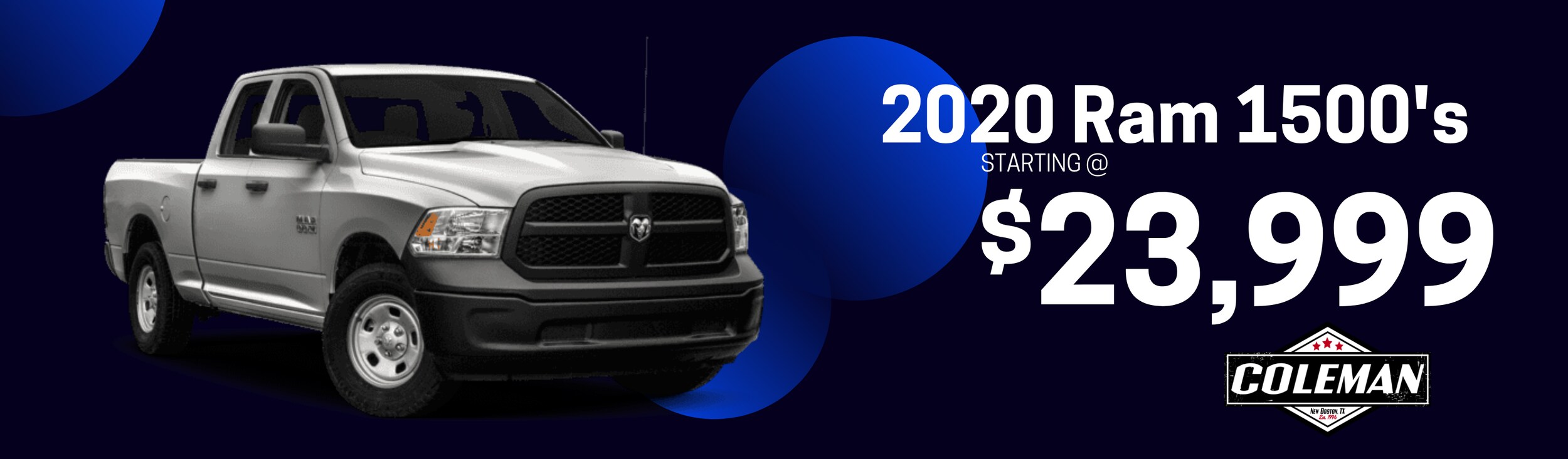 New Boston Coleman New & Used RAM Trucks, Jeep and Dodge Cars