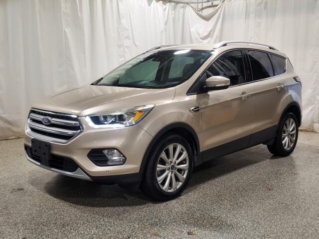 Used 2017 Ford Escape Titanium with VIN 1FMCU0J92HUD62989 for sale in Kalamazoo, MI